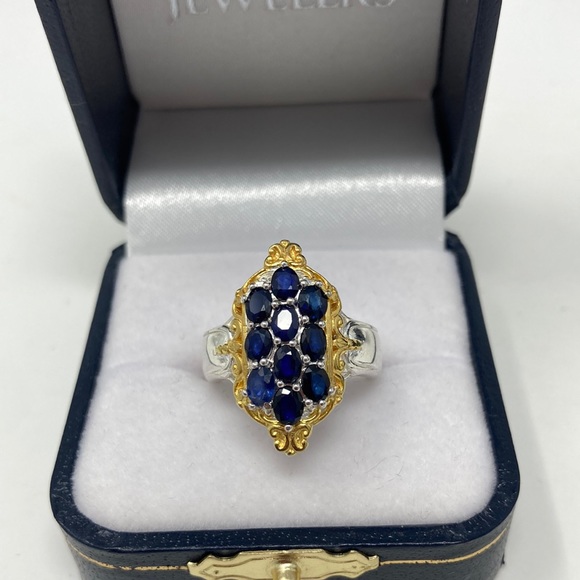 Atlanta Gem & Mineral Show Jewelry - Exquisite Genuine Sapphire Ring